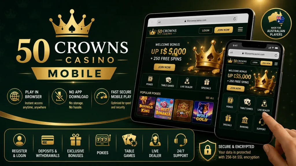 50 Crowns Casino App